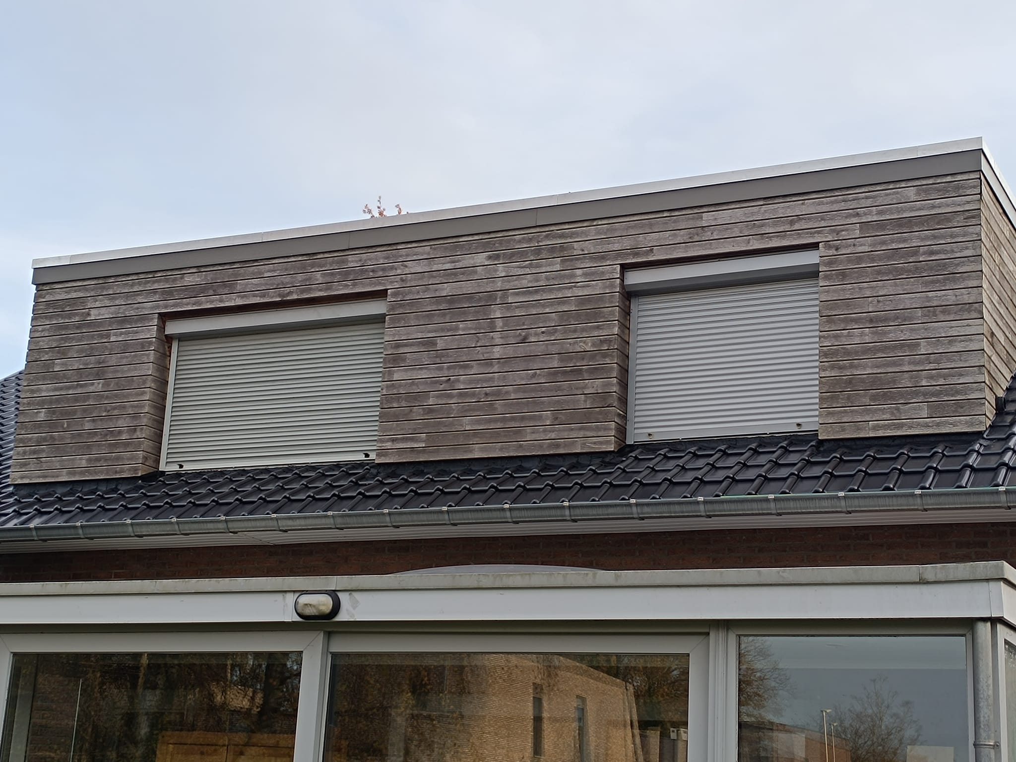 Plat dak aanleg voorbereiding OSB platen - MS Dakwerken