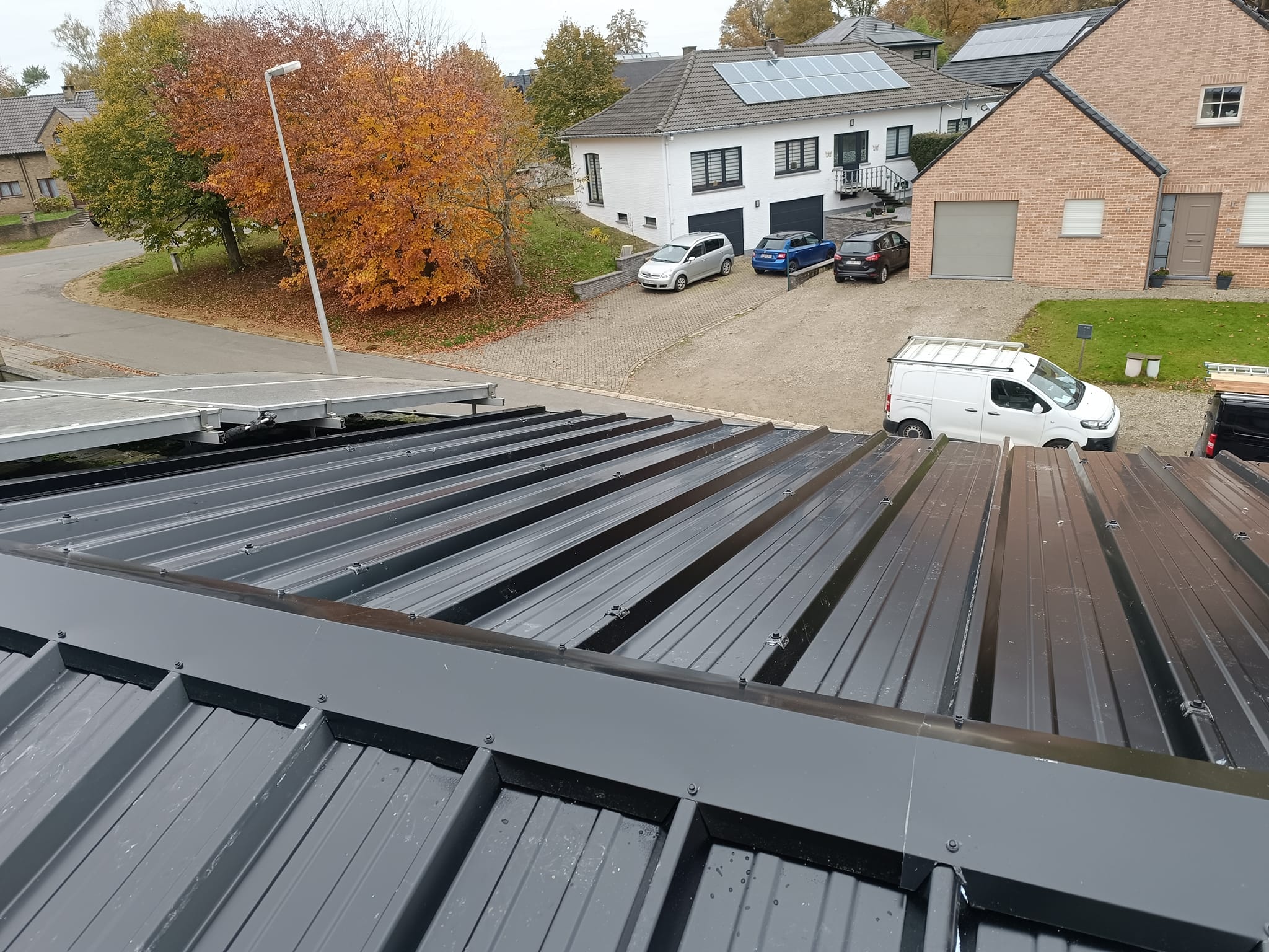 Industriële dakconstructie te Sint-Truiden - MS Dakwerken